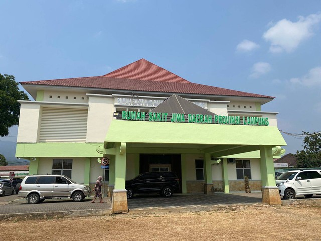 Rumah Sakit Jiwa Daerah (RSJD) Provinsi Lampung. | Foto: Sinta Yuliana/Lampung Geh