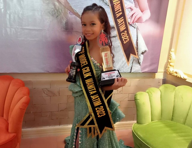 Abigail Marsha Tenggara (8). Foto: Masruroh/Basra