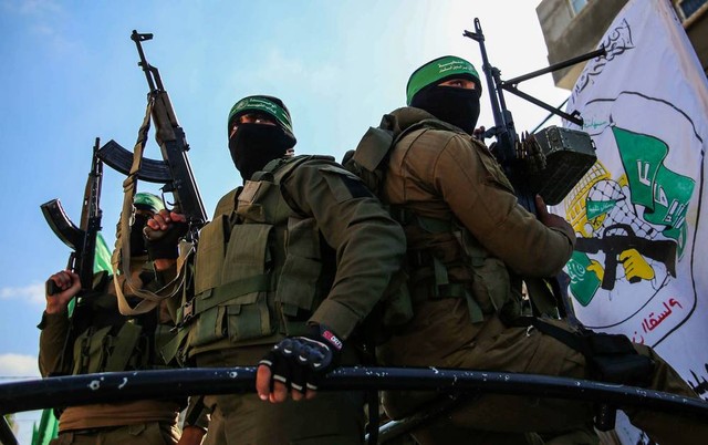 Ilustrasi pasukan Hamas. Foto: Shutterstock
