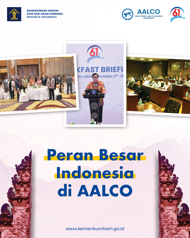 Peran Besar Indonesia di AALCO (Foto:HumasRupMoker)