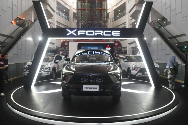 PT MMKSI saat memperkenalkan Mitsubishi Xforce di Palembang, Foto : PT MMKSI