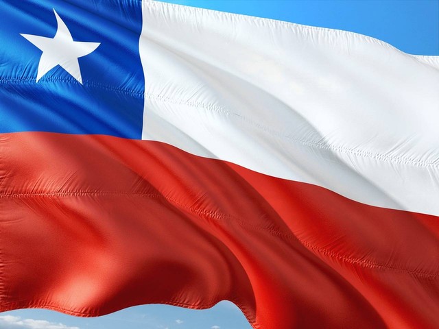 Potret Bendera Chila | Foto by : Pixabay.com