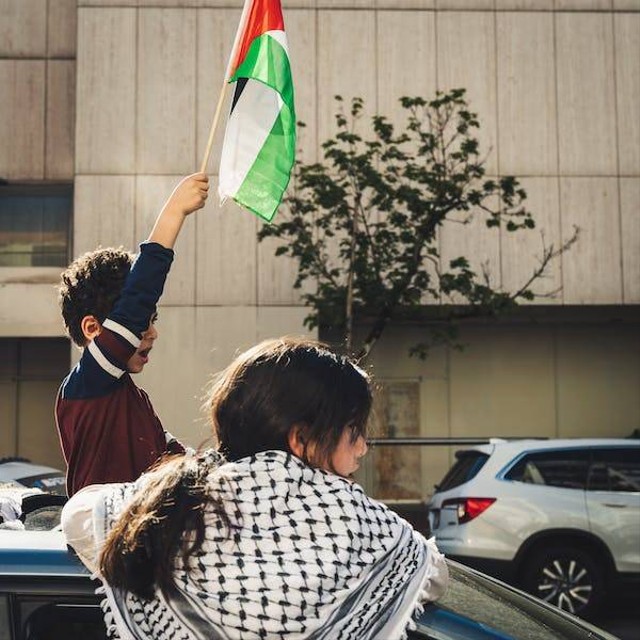 Nasib anak-anak tak menentu di wilayah Palestina. Foto: Pexels