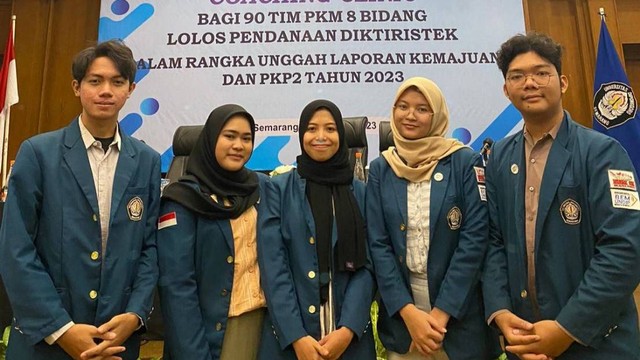 Tim Mahasiswa PKM-K UNDIP Lolos Pendanaan.