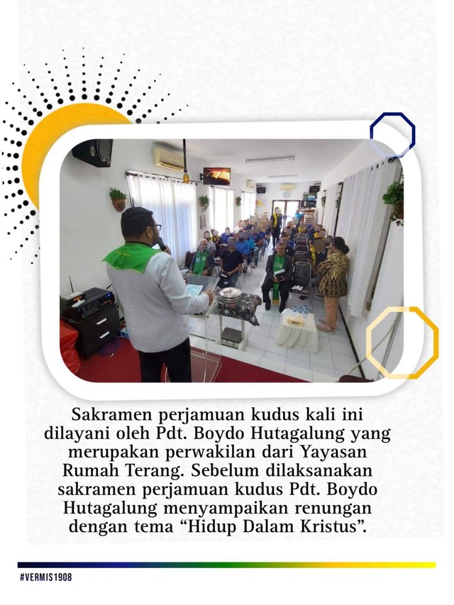 Sakramen Perjamuan Kudus WBP Nasrani Lapas Permisan