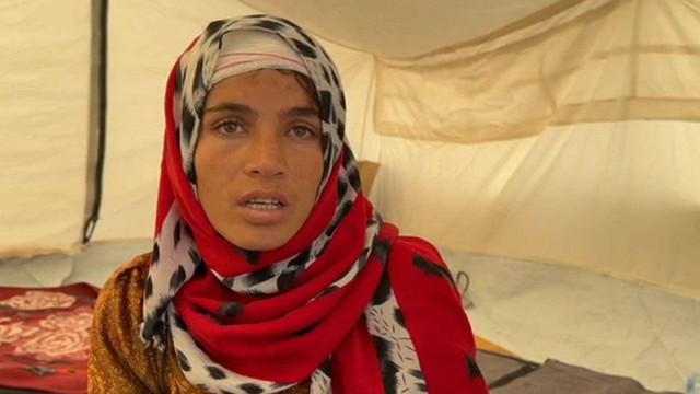 Shaima (25 tahun) kehilangan bayi perempuannya dalam salah satu gempa bumi yang terjadi di Afganistan pekan lalu.