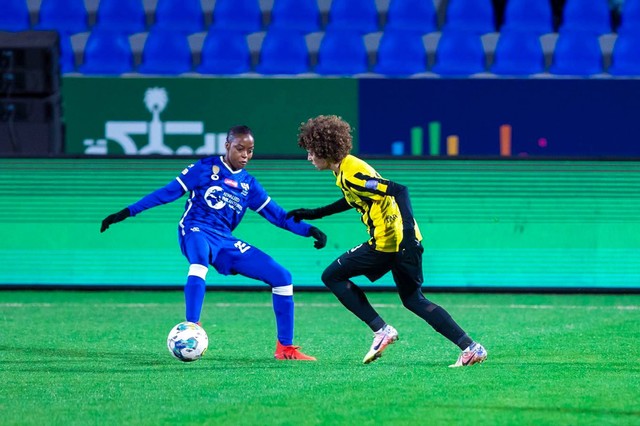 Klub sepak bola wanita Arab Saudi, Al-Hilal Women. Foto: Instagram.com/alhilalfem