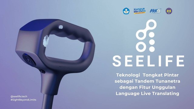 Gagasan futuristik SeeLife Smart Stick karya mahasiswa UNY. Foto: PKM-VGK SeeLife UNY