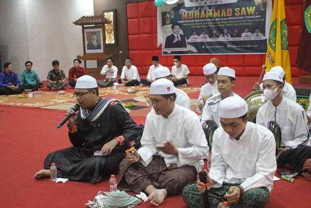 Perayaan Maulid Nabi Masyarakat Dayak Kalimantan Tengah. Foto: Dokumentasi Pribadi