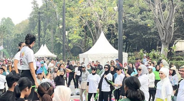 Peluncuran produk makanan dan minuman kesehatan Morezlimme. Foto: istimewa