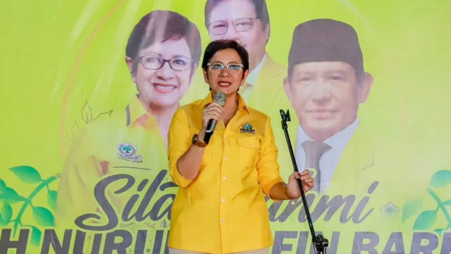 Waketum Partai Golkar, Nurul Arifin. Foto: Instagram/@na_nurularifin