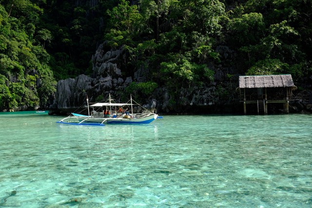 Twin Lagoon, Coron, Palawan, Filipina. Foto: Rizki Baiquni Pratama/kumparan