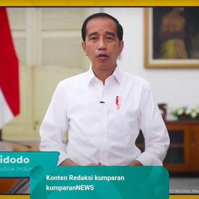 Pidato Jokowi ilustrasi foto by Kumparan.com