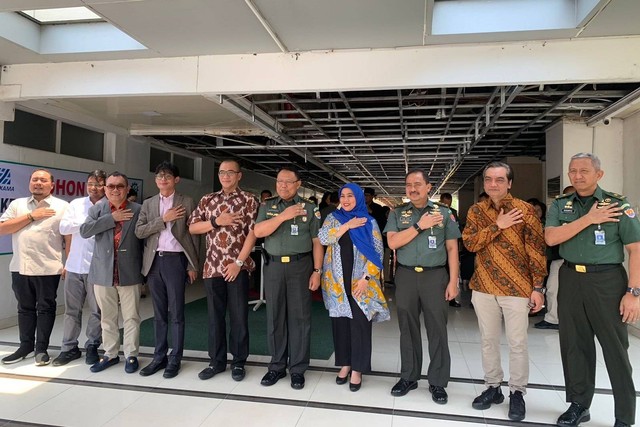 Pengecekan tempat tes kesehatan bakal pasangan calon presiden dan wakil presiden oleh KPU di RSPAD Gatot Soebroto, Jakarta, Rabu (18/10/2023). Foto: Luthfi Humam/kumparan