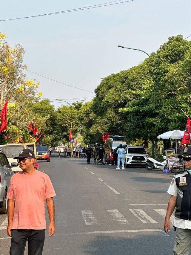 Suasana sekitar Jalan Patangpuluhan. Foto: Twitter @merapi_uncover