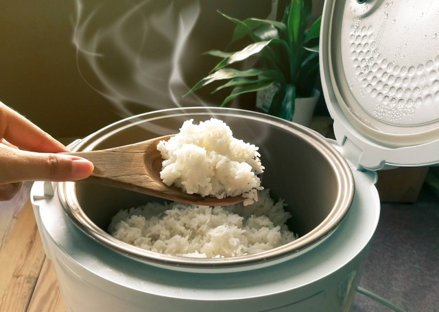 Ilustrasi rice cooker. Foto: Jimmy Vong/Shutterstock
