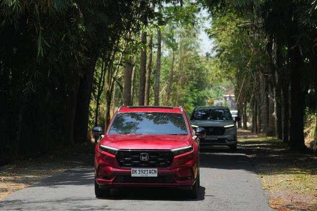 Test drive Honda CR-V Hybrid di Bali. Foto: dok. HPM