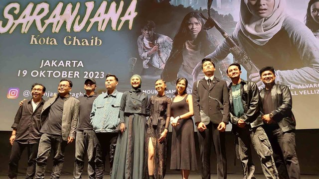 Konferensi Pers Film Saranjana: Kota Ghaib. Foto: Dok. Istimewa