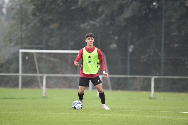 Pemain keturunan Indonesia di Timnas U-17, Amar Brkic. Foto: Website PSSI