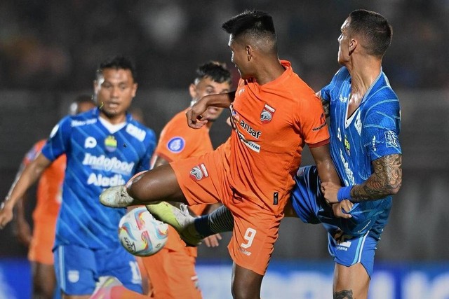 Borneo FC vs Persib Bandung, Sabtu (21/10/2023). Foto: Instagram/@borneofc.id