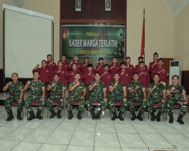 Foto bersama, Pembekalan Kader Warga Terlatih