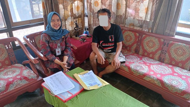 PK Bapas Semarang kunjungi rumah keluarga Klien