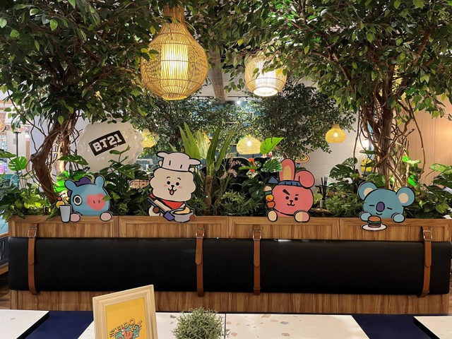 BT21 Cafe Milou Farm House di Grand Indonesia. Foto: Nurlaela/kumparan