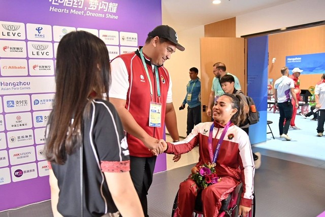 Menpora Dito Ariotedjo di Asian Para Games, Hangzhou, China. Foto: Kemenpora RI
