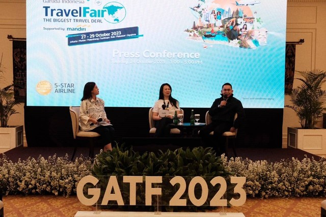 Garuda Indonesia Travel Fair 2023. Foto: Garuda Indonesia