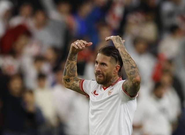 Sergio Ramos Sevilla. Dok Marcelo Del Pozo/Reuters.