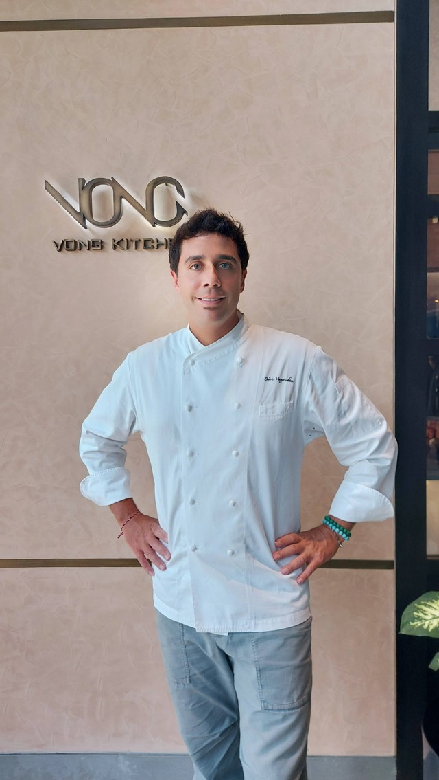 Chef sekaligus founder Vong Kitchen, Chef Cedric Vongerichten. Foto: Gitario Vista Inasis/kumparan