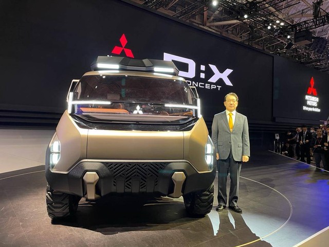 Mobil konsep Mitsubishi D:X Concept di Japan Mobility Show 2023. Foto: Sena Pratama/kumparan