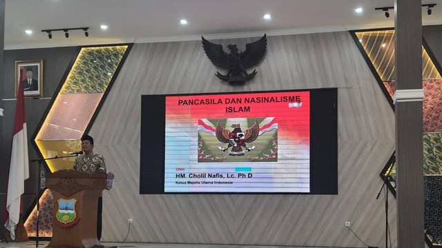 Ikrar Setia NKRI oleh eks NII Garut di Depan MUI dan Pemerintah Garut. Foto: MUI