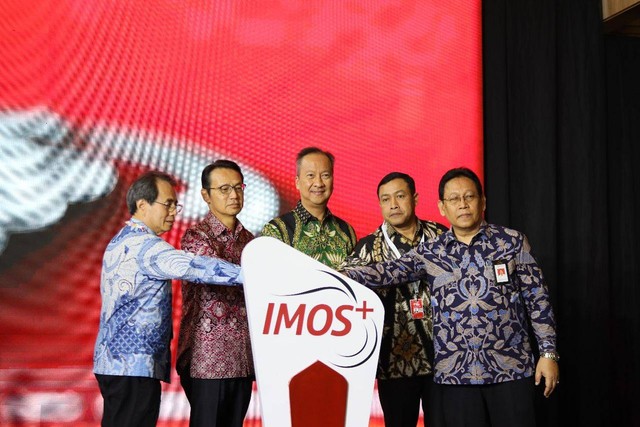 Pameran otomotif Indonesia Motor Cycle Show (IMOS) 2023 resmi dibuka untuk 25-29 Oktober 2023. Foto: AISI