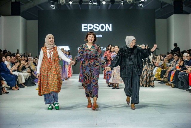 Fashion Show "Sustainable Fashion" di Jakarta Fashion Week 2024. Rabu (25/10/2023).
 Foto: Dok. Jakarta Fashion Week