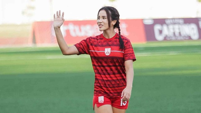 Pesepak bola wanita Shafira Ika. Foto: Instagram.com/shafiraikaputri13