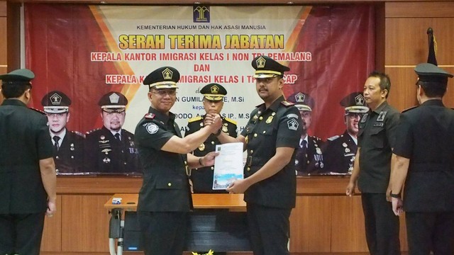 Sertijab Kakanim Cilacap