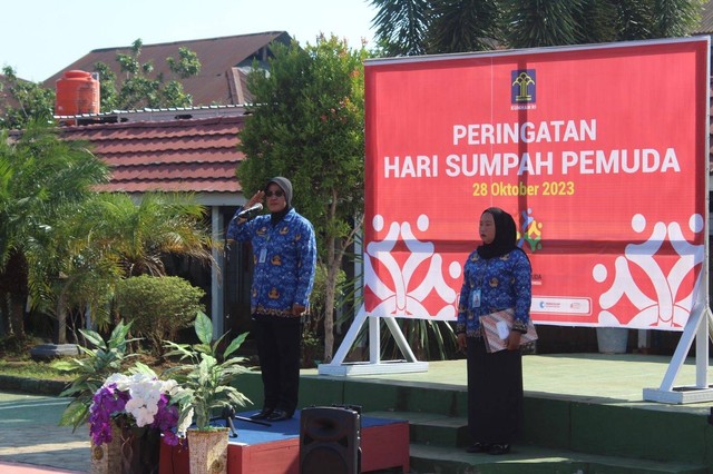 Bersama Majukan Indonesia, Lampusi Gelar Upacara Peringatan Hari Sumpah Pemuda