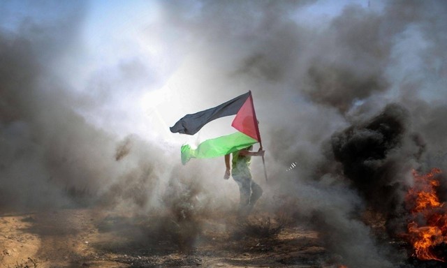 Suasana peperangan di Palestina. Foto: Shutterstock