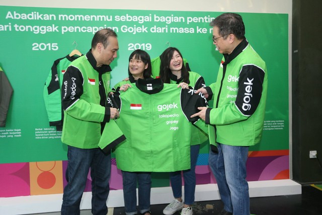 Gojek, unit bisnis on-demand service dari Grup GoTo, meluncurkan jaket baru bagi mitra driver. dok. GoTo