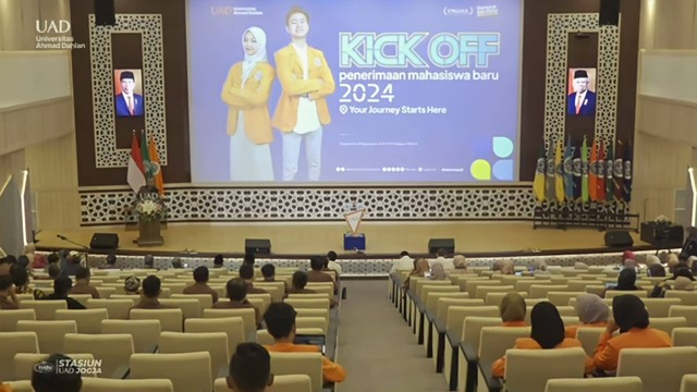 Kick Off Penerimaan Mahasiswa Baru (PMB) Universitas Ahmad Dahlan (UAD) 2024 (Dok. Istimewa)