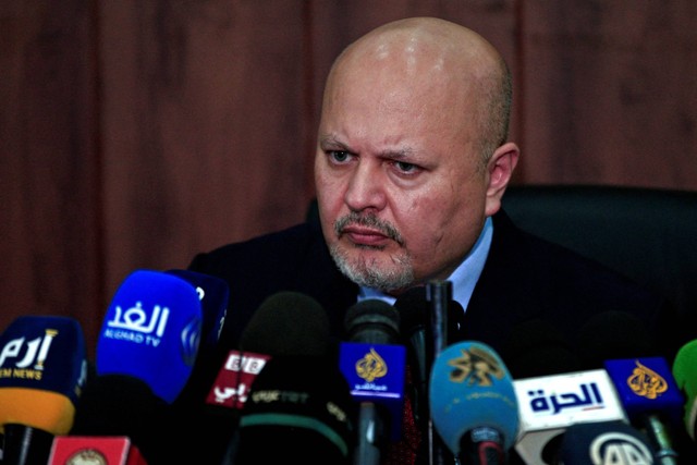 Kepala Jaksa Penuntut International Criminal Court Karim Ahmad Khan. Foto: Ebrahim HAMID / AFP