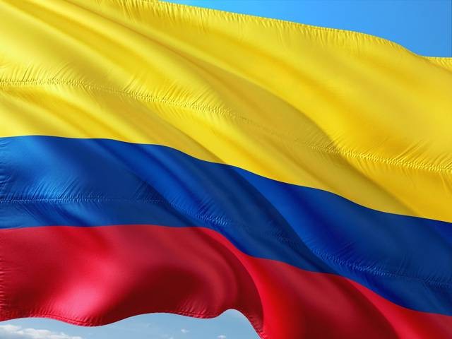 Ilustrasi Bendera Kolombia. Foto: Pixabay.com