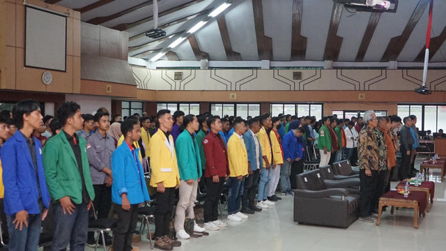 Gelaran Simposium Nasional Persatuan Aliansi BEM Nusantara di Universitas Subang. Foto: Dok. Istimewa