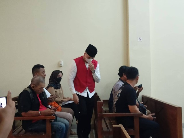 Mantan Kasat Narkoba Polres Lampung Selatan, AKP Andri Gustami. | Foto : Galih Prihantoro/ Lampung Geh