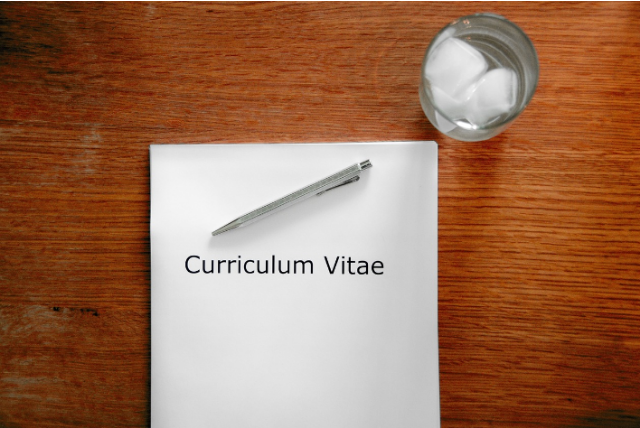 Ilustrasi contoh curriculum vitae Bahasa Inggris. Sumber foto: pixabay/5138153