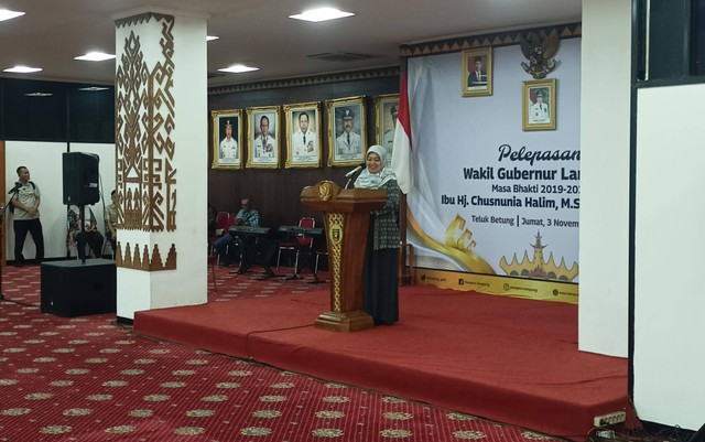 Pamit dari Jabatannya sebagai Wagub Lampung, Nunik: Rasanya Waktu Begitu Cepat