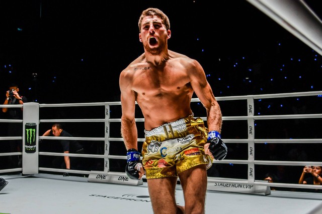 Juara Dunia ONE Bantamweight Muay Thai, Jonathan Haggerty. Foto: ONE Championship