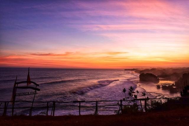 Tempat sunset di jogja. Sumber foto: Unsplash/Haidan