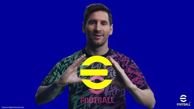 Ilustrasi racikan Messi eFootball 2023. Foto: Konami